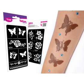 2 darabos Testfestő sablon csomag S254-S255