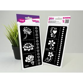 2 darabos Testfestő sablon csomag S256-S257