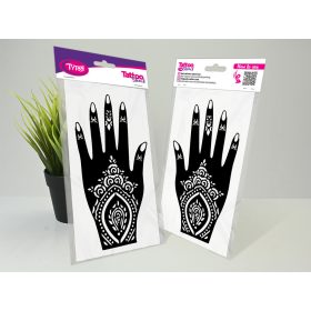 2 darabos Testfestő sablon csomag  kézfejre S106  