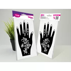 2 darabos Testfestő sablon csomag  kézfejre S131