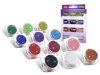 Csillámpor szett 12 x 2,5 ml alap színek (basic colours)