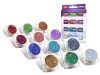 Csillámpor szett 12 x 2,5 ml multi színek (holographic colours)