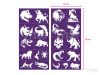 Beastly Animals - Vad állatok sablon szett