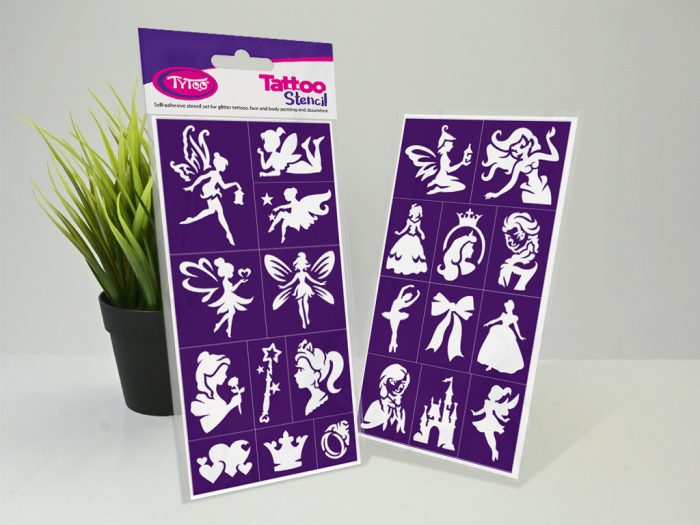 Fairies & Princesses - Tündérek és Hercegnők sablon szett