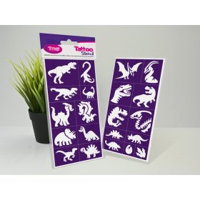  Dinosaurs - Dinoszauruszok sablon szett