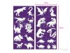  Dinosaurs - Dinoszauruszok sablon szett