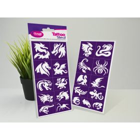 Dragons & Lizards - Sárkányok és gyíkok sablon szett