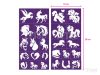 Horses & Ponies - Lovak és pónik sablon szett
