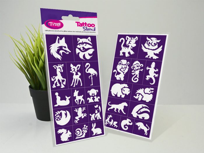 Forest Animals - Erdei állatok sablon szett