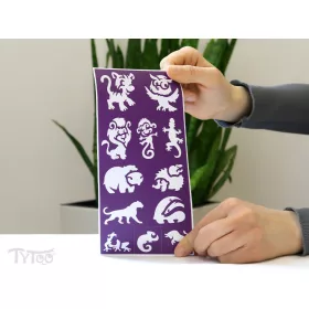Forest Animals - Erdei állatok sablon szett