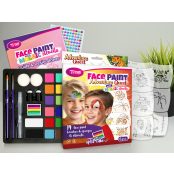   Adventure Quest Arcfesték szett (6db mosaic sablonnal) - Új