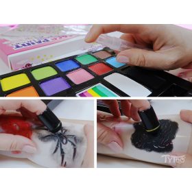   Adventure Quest Arcfesték szett (6db mosaic sablonnal) - Új