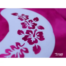TyToo félarc sablon - Hibiszkusz