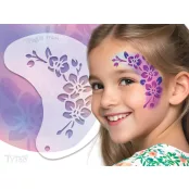 TyToo félarc sablon - Orchidea