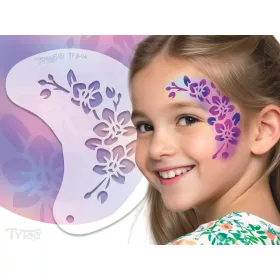 TyToo félarc sablon - Orchidea