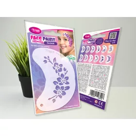 TyToo félarc sablon - Orchidea