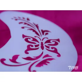 TyToo félarc sablon - Pillangó