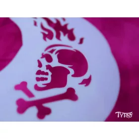 TyToo félarc sablon - Koponya