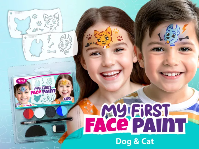 My First FacePaint - Dog & Cat  (kutya + macska)