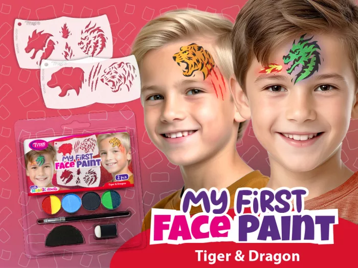 My First FacePaint - Tiger & Dragon (tigris + sárkány)