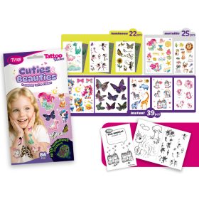 Cuties & Beauties Tetoválás Matrica Szett