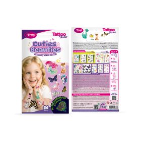 Cuties & Beauties Tetoválás Matrica Szett