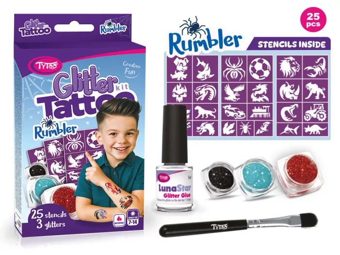 Rumbler Csillámtetoválás szett