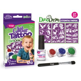 DinoDrive Csillámtetoválás szett