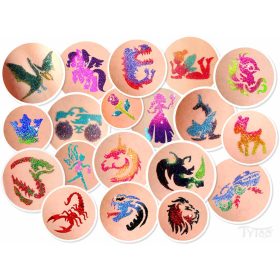 Full GlitzParty Csillámtetoválás szett