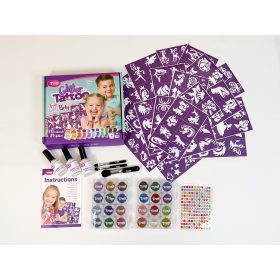 Full GlitzParty Csillámtetoválás szett