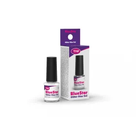 BlueStar Csillámtetoválás ragasztó 5ml Kékes-fehér